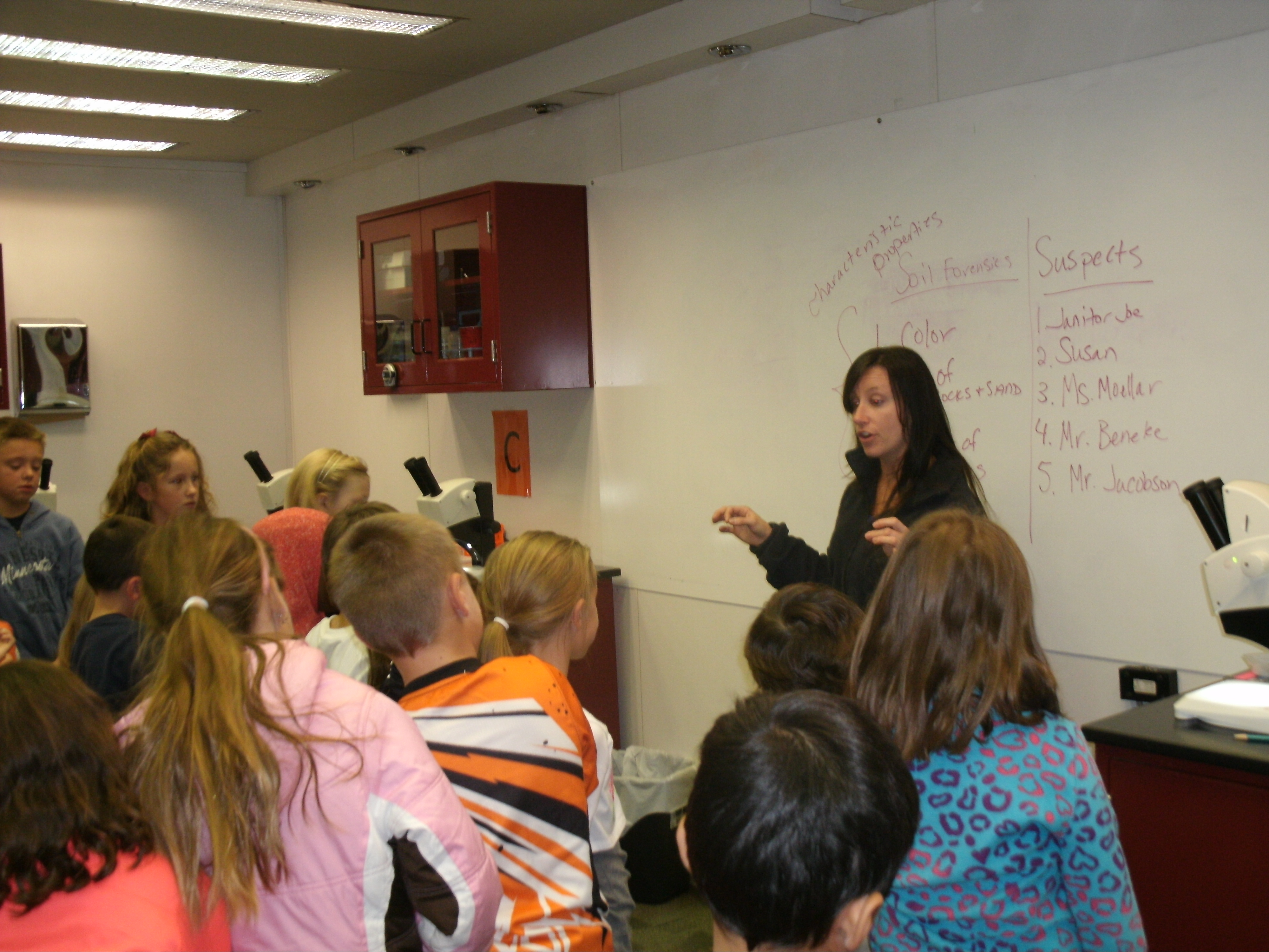 Mobile science lab stops by Kennedy