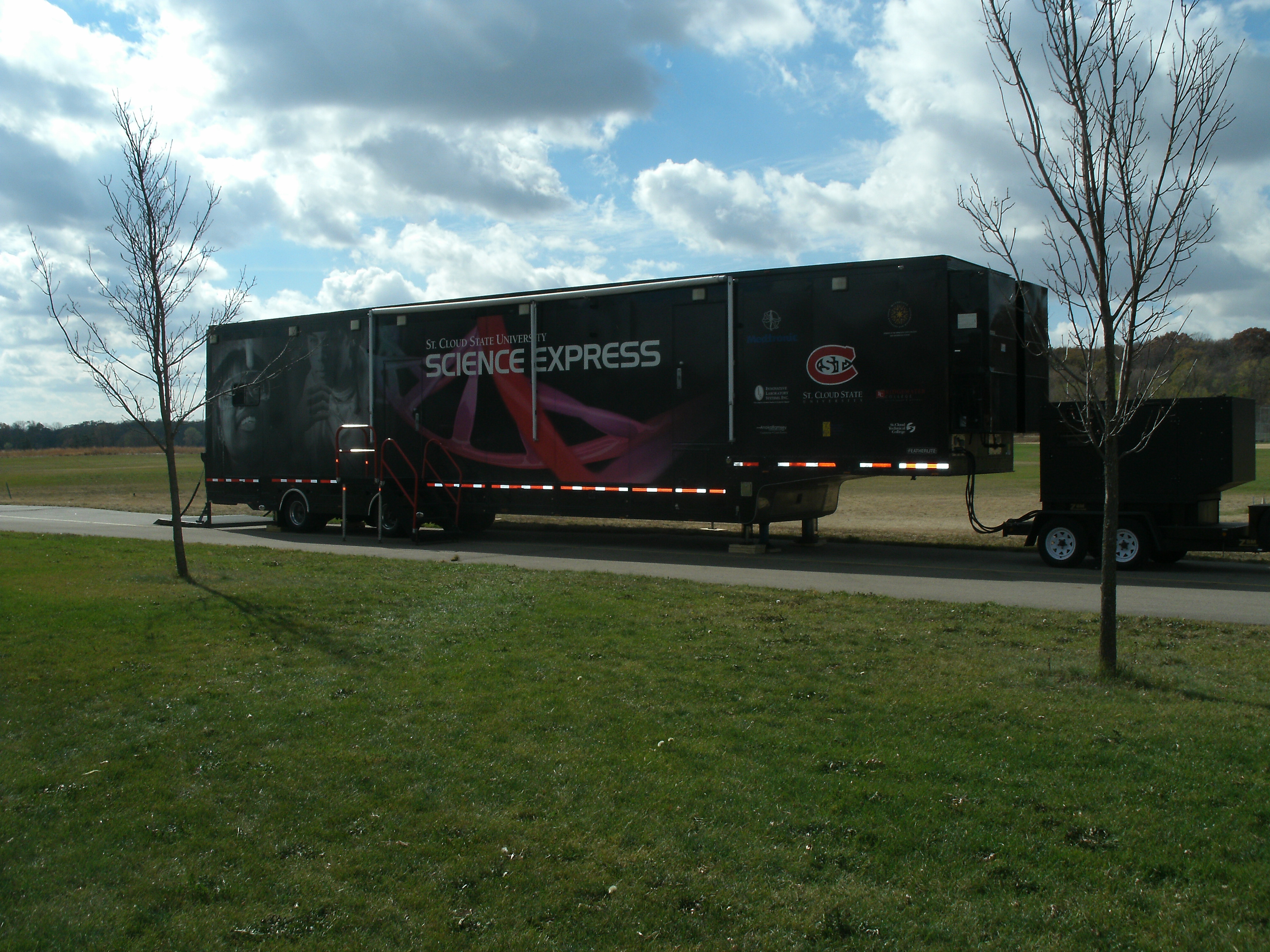 Mobile science lab stops by Kennedy
