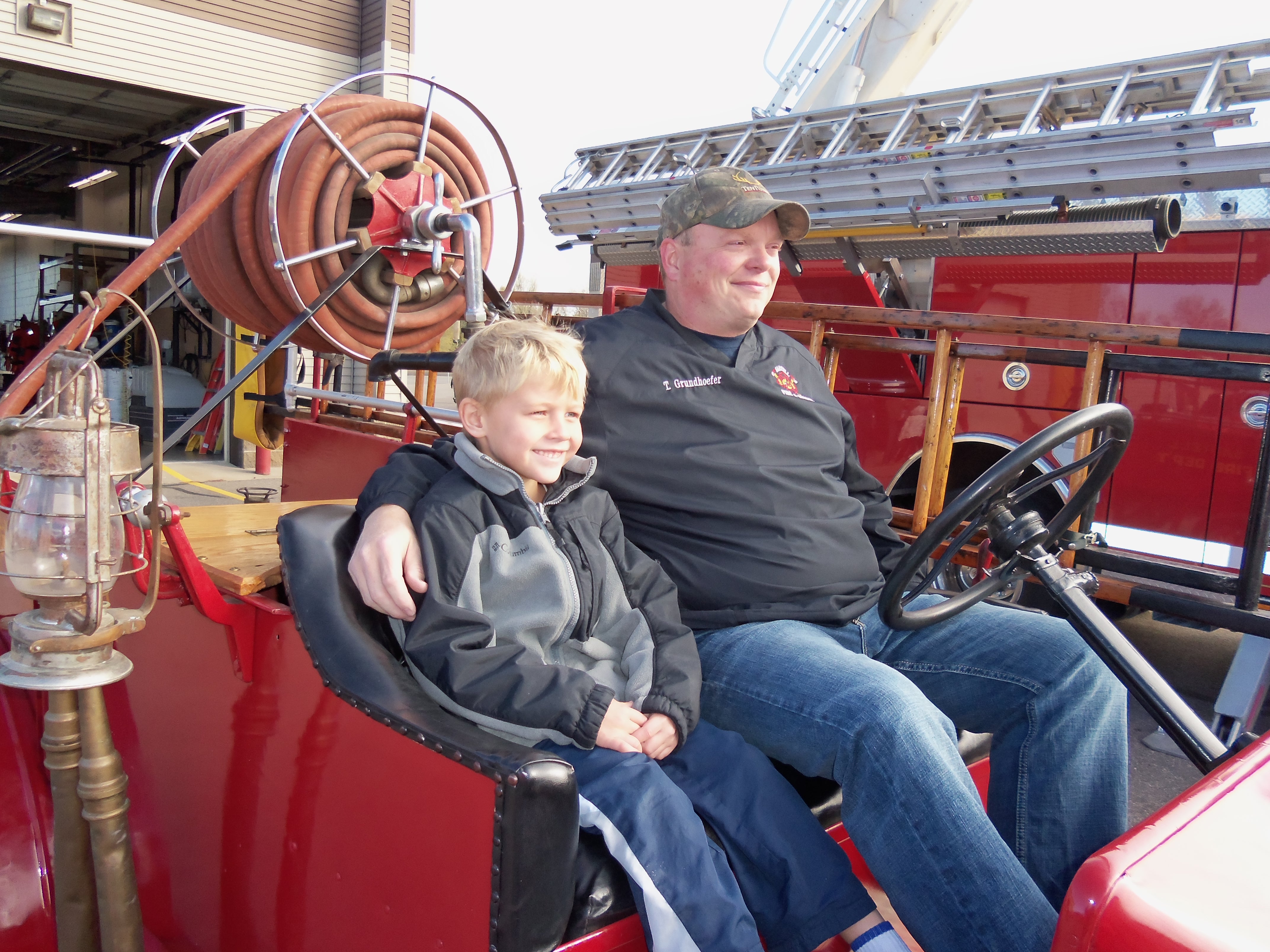 Kids have a blast at open house