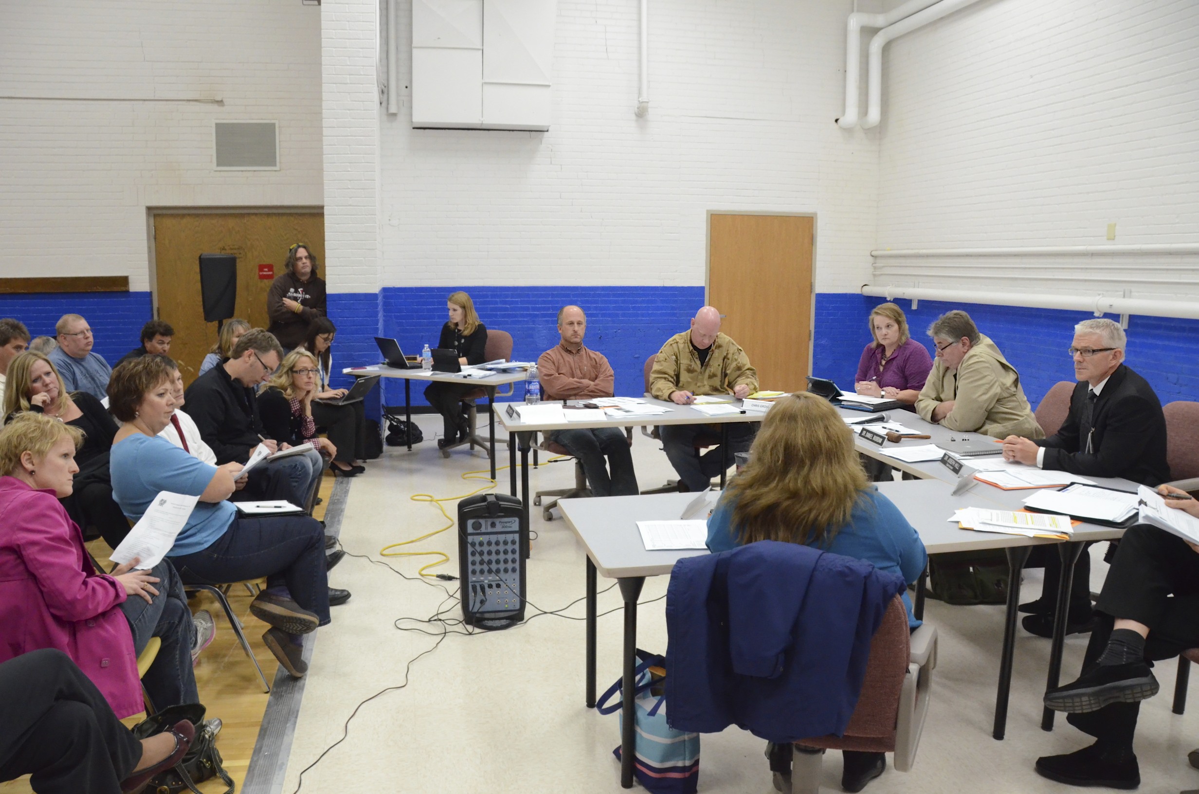 Public castigates school board as being immature, disrespectful, dysfuntional