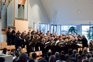 contributed photo The Great River Chorale, shown here in a previous concert at Bethlehem Lutheran Church in St. Cloud, will perform another annual Christmas concert at the church Nov. 30. There are many members of the choir who hail from Sartell and St. Joseph, as well as other cities in central Minnesota.