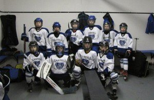 contributed photo The Sartell Squirt C Blue Team is off to a great season with a 4-0-1 record.  They won against Sauk Rapids 10-4 on Nov. 16; against Litchfield 7-3 on and against Willmar 14-0, both on Nov. 22. They tied Buffalo 3-3 on Nov. 23 and beat St. Cloud 13-2 on Nov. 29. They are currently leading their division for the season. Team members include the following: (front row, left to right) Zachary Kantor, Noah Hacker, Bennett Crane and Patrick Crane; (back row) Andrew Ritter, Baylor Stebbins, Sam Lemieur, Blake Legatt, Dylan Chrast and Trey Hilger. Missing on the photo are Bailey and Aidan Woods. The team is coached by Matt Chrast, Troy Stebbins and Ryan Hacker.  