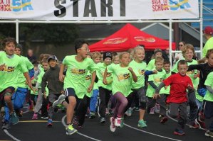 submitted photo The "Back to School 5k" was a huge success in the fall. 'Fire Up Your Feet' has similar events planned for the future.