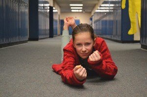 photo courtesy of Hannah Bous Emma Boenish has the plum lead role of Annie in Annie Jr., the upcoming Sartell Middle School production of the perennially popular Broadway musical. 