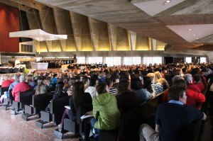 contributed photo St. John's Prep hosted more than 2,200 students Jan. 28 for a Catholic Mass celebrating Catholic education during National Catholic Schools Week. 