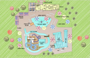 image courtesy of USAquatics Schematic of the proposed water amenity in St. Joseph.