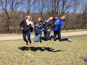 contributed photo The Sartell Middle School first-place winners in the Envirothon are (left to right) Tarah Rosendahl, Sarah Schmitz, Sierra Moore and Izzy Kucala. 