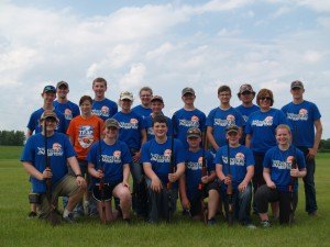 contributed photo 19 students from Sartell competed in the Class 4A State Trap Shooting Championship on Sunday, June 14 with their coach, Mr. Ben Hoffman. 5,260 students competed over the six-day tournament in Alexandria. This was Sartell's first year having a high school trap shooting team. Team members, from left to right, include: (front row) Kale Nelson, Kylie Stonestrom, Austin Legatt, Cooper Peterson, Parker Stonestrom and Breanna Sattler; (middle row) Noah Gaffy, Emily Then, Samantha Killmer, Josh Legatt, Avery Starz, Andy Haehn and Shirley Janu; (back row) Ben Hoffman, Zachary Ittel, Amanda Starz, Cole Moritz and Jarret Janu.