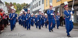 contributed photo The Store Bergan Skolekorps school band from Norway will perform in this year's July 4 parade. The band which is celebrating its 50th anniversary, is visiting Minnesota. It will also perform in Alexandria and visit Valleyfair Amusement Park. 