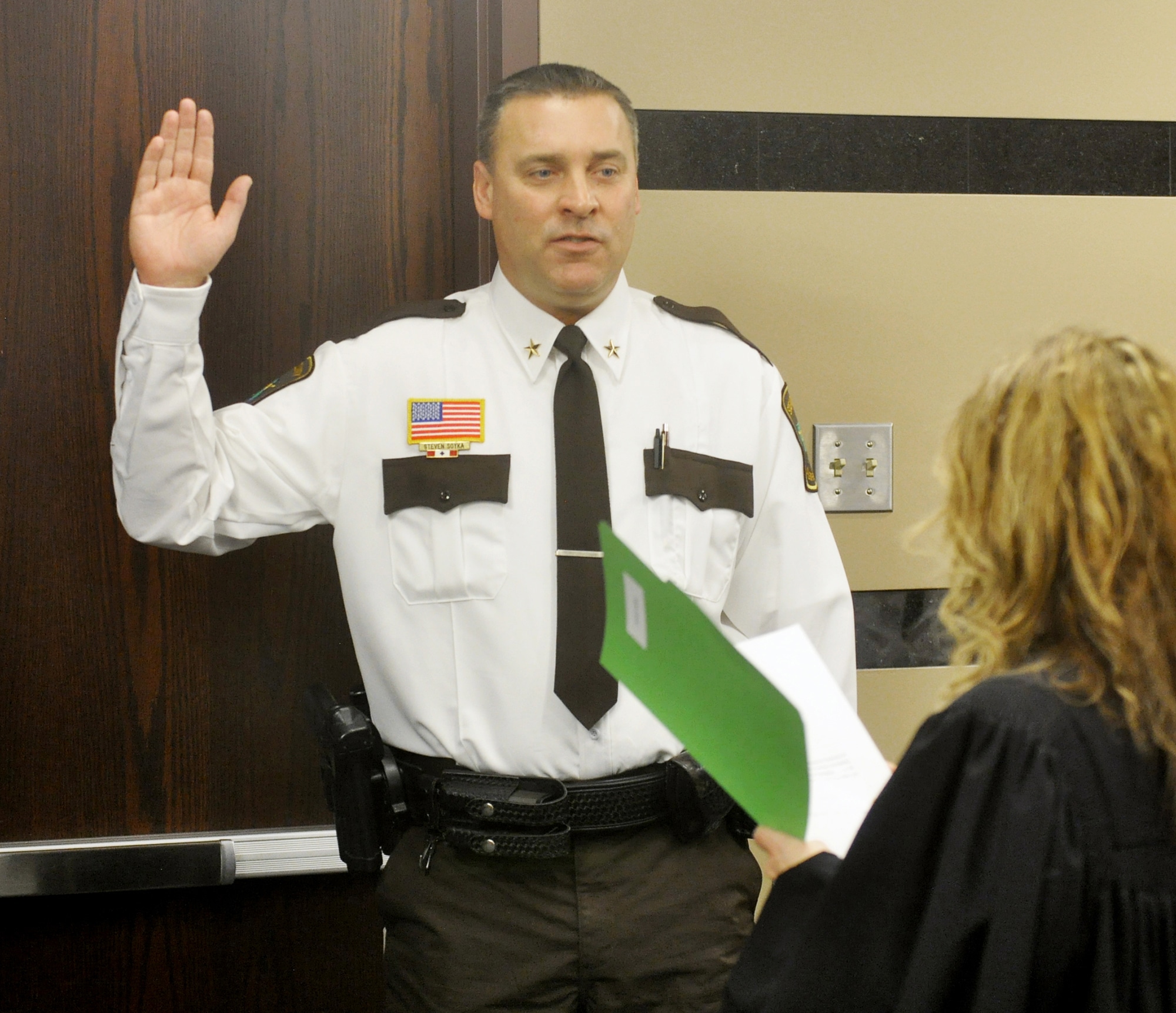 Soyka sworn in as Stearns sheriff