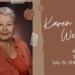 Funeral for Karen Rogers Weaver, 77, of Sartell