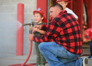 Community connection burns brightly at open house