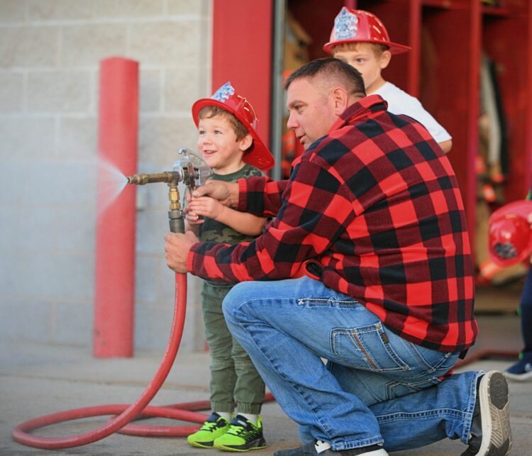 Community connection burns brightly at open house
