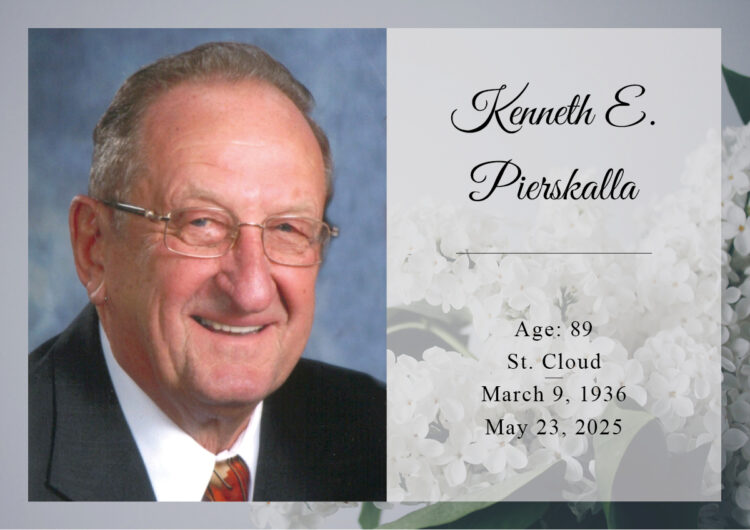 Funeral for Kenneth E. Pierskalla  89, of St. Cloud