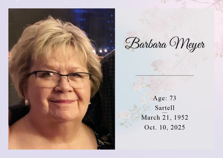 Funeral for Barbara L. Meyer, 73, of Sartell